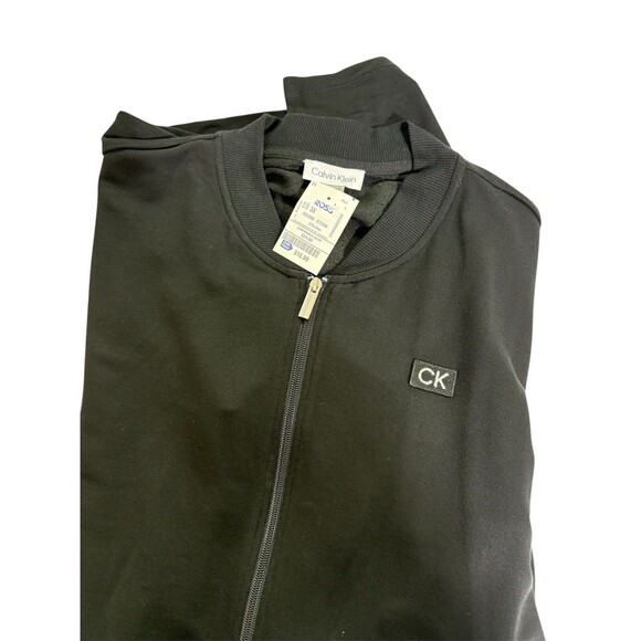 3X Calvin Klein Pullover Top Half Zip Black Loungewear NWT - Picture 9 of 14